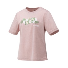 Yonex Sport-Shirt Blumen Print #22 pink Damen
